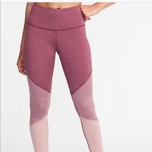 Old navy colorblock leggings